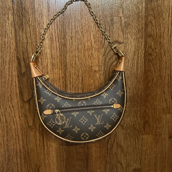 LV fashion Black and Brown Monogram Shoulder Bag - Picture 1 of 8